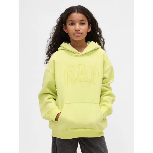  Gyermek pulóver GAP RELAXED HOODIE PULLOVER 846224-02 CITROM 