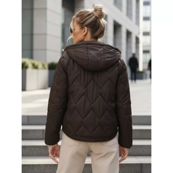  Női kabát DSTREET TY5670 BARNA 