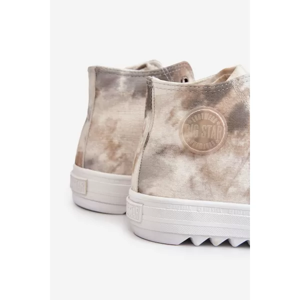  Női tornacipő BIG STAR LL274047 WHITE/OLIVE Big Star Shoes 
