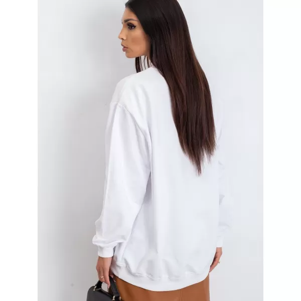 Női pulóver BASIC FEEL GOOD RV-BL-5185.94P FEHÉR 