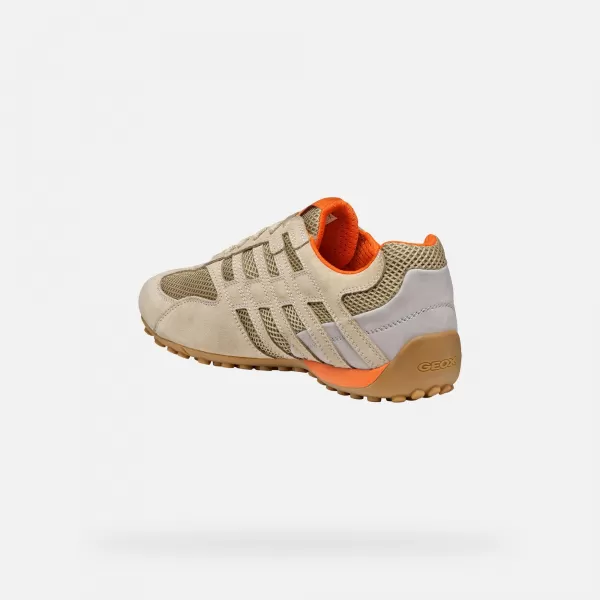  Férfi tornacipő GEOX SNAKE ORIGINAL G002963 BÉZS 