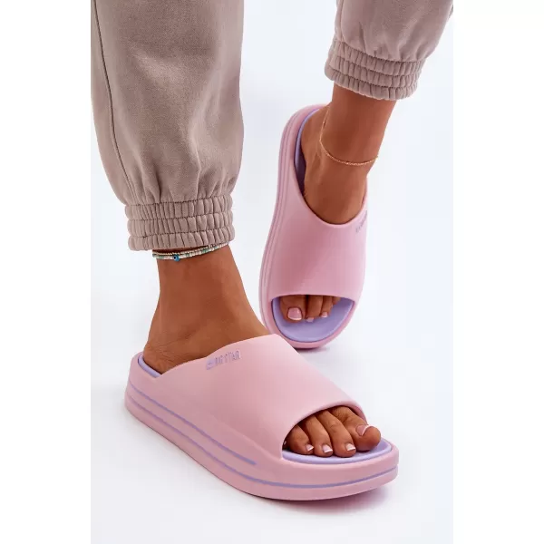  Női papucs BIG STAR NN274A035 PINK Big Star Shoes 