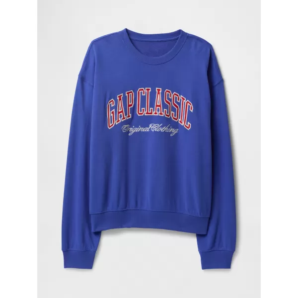  Férfi pulóver GAP CLASSIC LOGO SWEATSHIRT 744748-02 VAKÍTÓ KÉK 