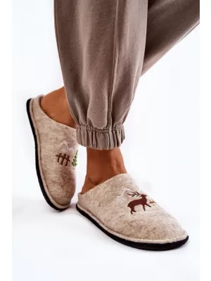 Női papucs BIG STAR KK276016 BÉZS Big Star Shoes