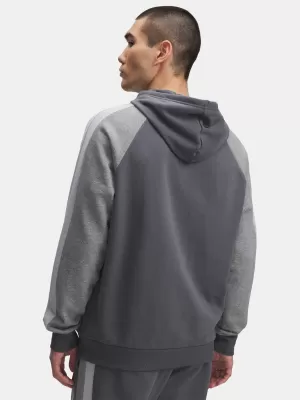 Férfi pulóver UNDER ARMOUR UA RIVAL FLC CB HOOD 6003958-025 SZÜRKE