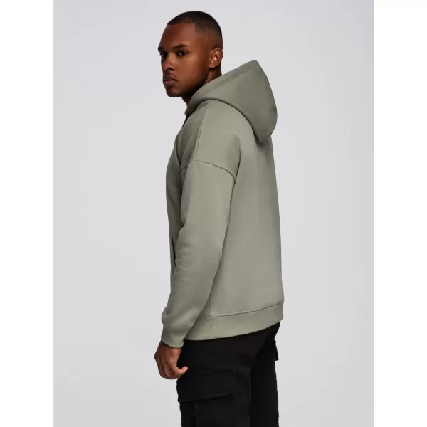  Férfi pulóver OMBRE OM-SSNZ-0241 KHAKI 