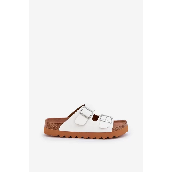  Női papucs BIG STAR LL274480 WHITE Big Star Shoes 