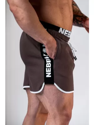 Sweat rövidnadrág HERO 295 BROWN Nebbia