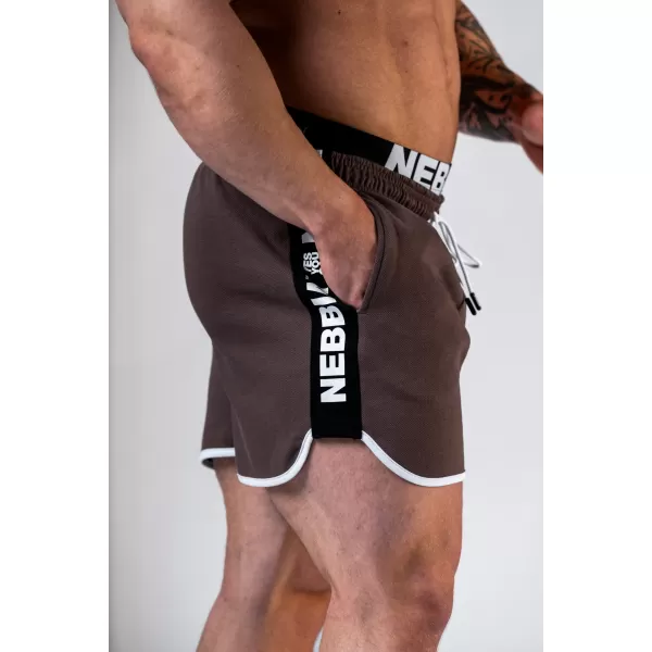  Sweat rövidnadrág HERO 295 BROWN Nebbia 