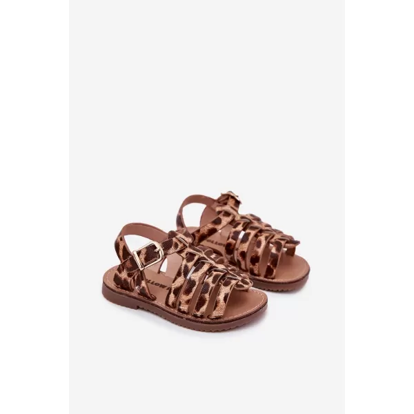  Gyermek szandál BOTO MARIANA 38044 LEOPÁRD 