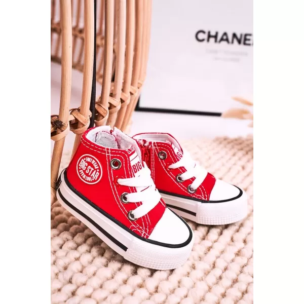  Gyermek tornacipő BIG STAR HH374190 RED Big Star Shoes 