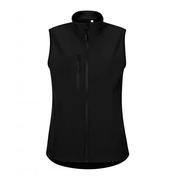  Női softshell mellény ALTISPORT NoPrint NP/ALW965 FEKETE 