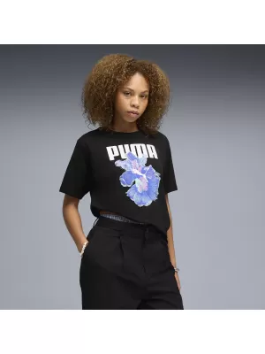 Női póló PUMA GRAPHICS RELAXED TEE BETTER 691908_01 PUMA FEKETE