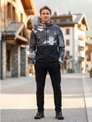 Férfi prémium softshell kabát ALTISPORT VOJ/ALM125JACK01 MASZK/BLK