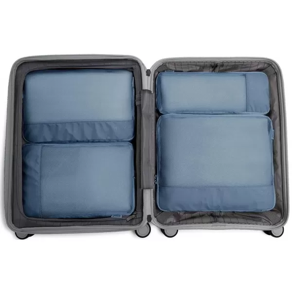  Bőrönd HEYS Ecotex Packing Cube 5 Pc Set KÉK ÓCEÁN 