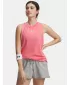 Női felső UNDER ARMOUR UA RIVAL MUSCLE TANK 1383659-600 RÓZSASZÍN
