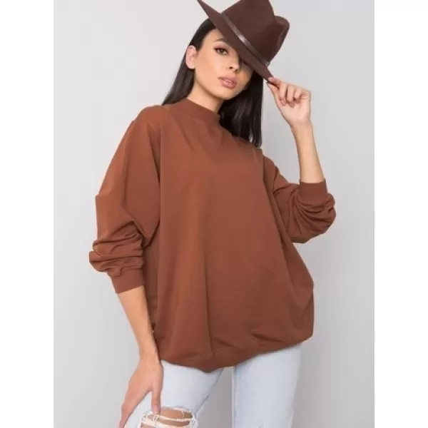  Női pulóver BASIC FEEL GOOD RV-BL-5185.81P BARNA 