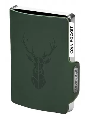 Pénztárca MONDRAGHI Silhouette Modern Deer ZÖLD