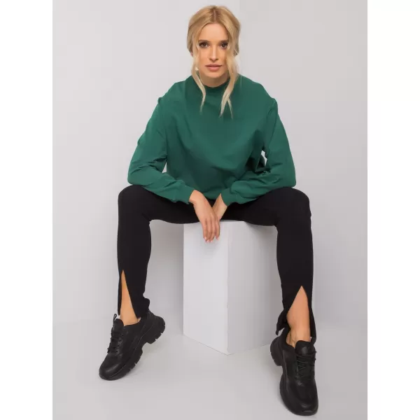  Női pulóver BASIC FEEL GOOD RV-BL-5185.90P SÖTÉTZÖLD 