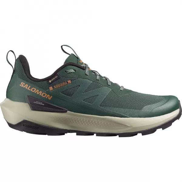  Férfi cipők SALOMON ELIXIR ACTIV GTX L49229800 SZKARABEUSZ/ZÖLD OROMFAL/CHILI 