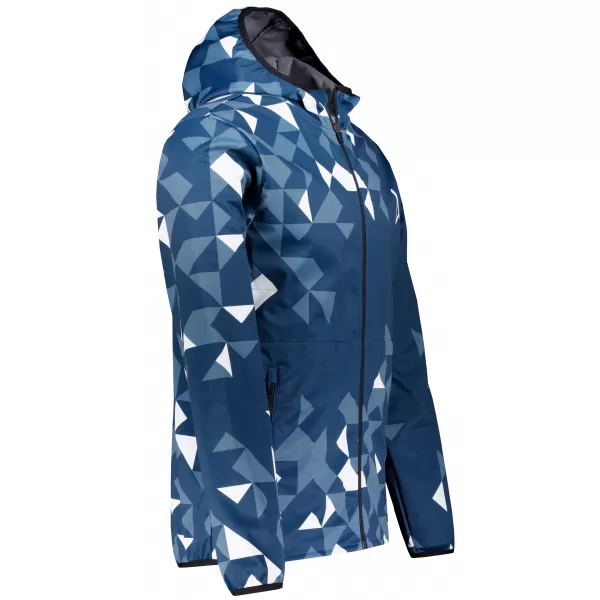  Férfi prémium softshell kabát ALTISPORT VOJ/ALM108JACK01 SÖTÉTKÉK/FEHÉR 
