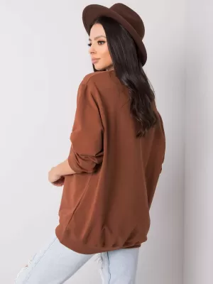 Női pulóver BASIC FEEL GOOD RV-BL-5185.81P BARNA