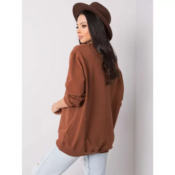 Női pulóver BASIC FEEL GOOD RV-BL-5185.81P BARNA 