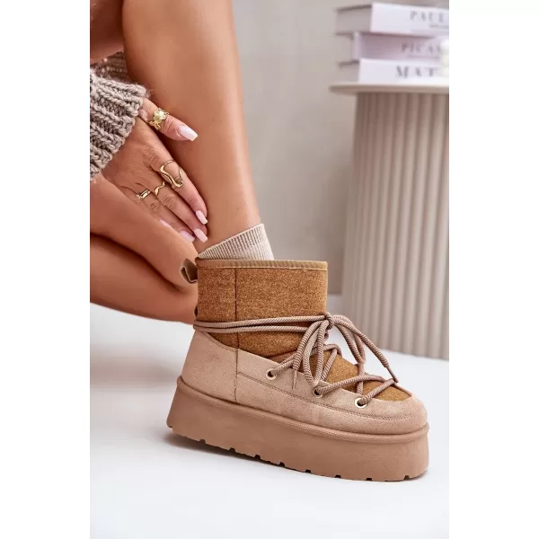  Női hóemberek BOTO MAVORA 34284 KHAKI 