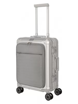 Bőrönd TRAVELITE Next 2.0 S Front pocket EZÜST
