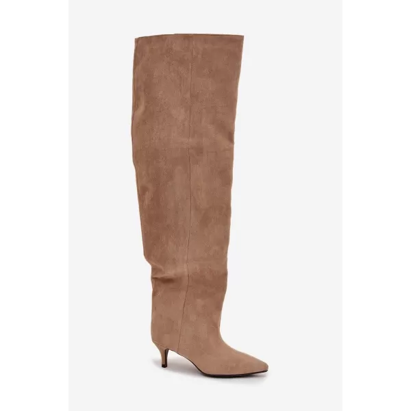  Női csizma BOTO YSOLIENNE 39874 KHAKI 