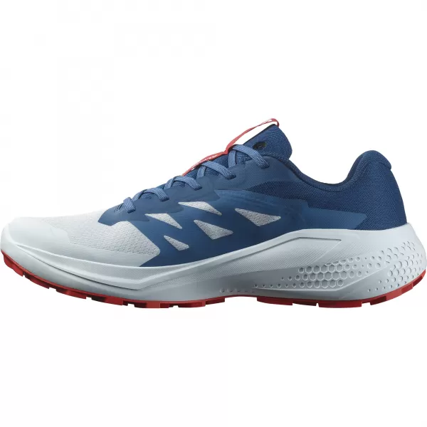  Férfi cipők SALOMON ALPHAGLIDE L47724300 BALLADA KÉK/SÖTÉTKÉK/TŰZPIROS 