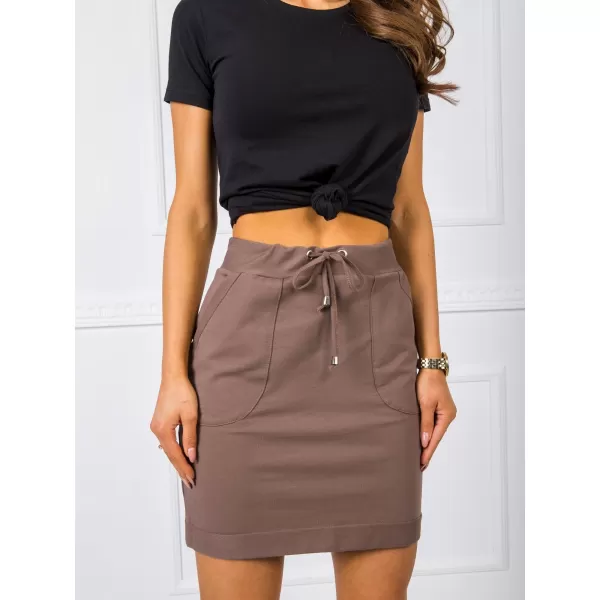  Női szoknya BASIC FEEL GOOD RV-SD-3726-1.06 BARNA 