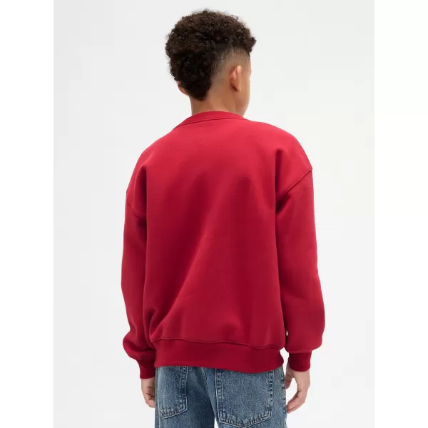  Gyermek pulóver GAP CREW RELAXED SWEATSHIRT 844233-01 HERING 