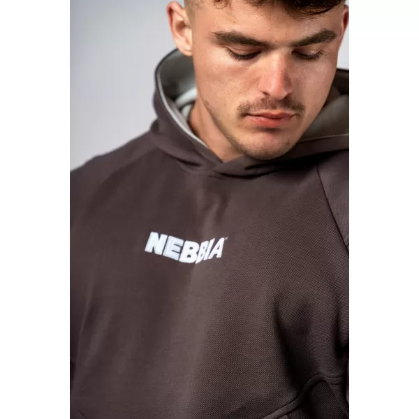  HERO 300 BROWN Nebbia kapucnis pulóver 