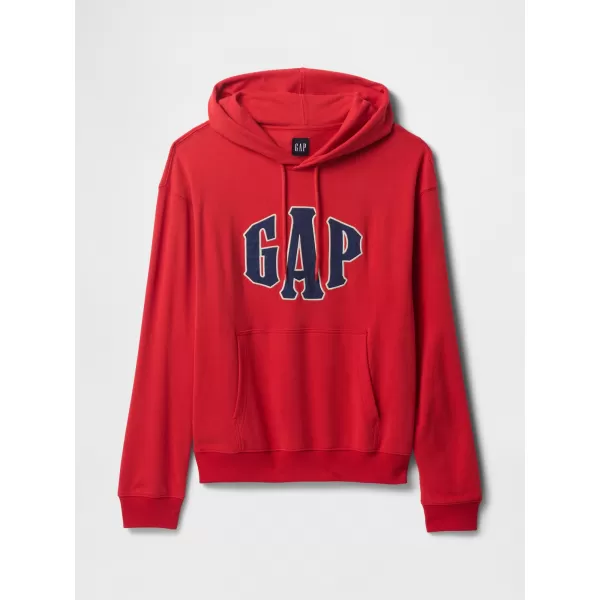  Férfi pulóver GAP LOGO PULLOVER HOODIE 744728-02 PARADICSOMSZÓSZ 