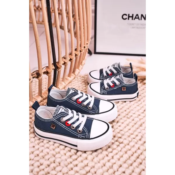  Gyermek tornacipő BIG STAR HH374195 NAVY Big Star Shoes 