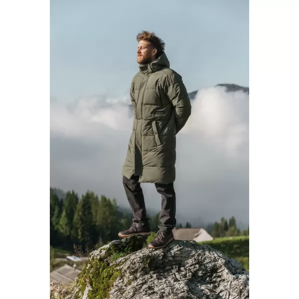  Férfi télikabát NORDBLANC LOOM NBWJM8255 HADSEREG ZÖLD 