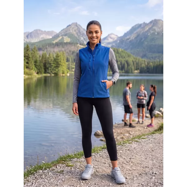  Női softshell mellény ALTISPORT NoPrint NP/ALW965 KIRÁLYKÉK 