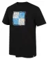 Férfi póló HUSKY TEE SQUARE M FEKETE