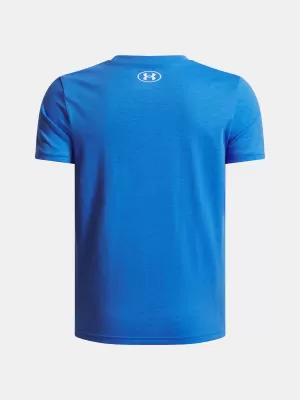 Fiú póló UNDER ARMOUR UA B SPORTSTYLE LC SS 1389962-402 KÉK
