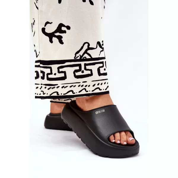  Női papucsok BIG STAR RR274A567 BLACK Big Star Shoes 