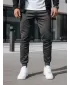 Férfi nadrág DSTREET UX4123 SÖTÉTSZÜRKE
