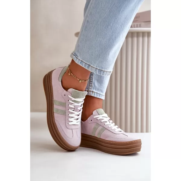  Női tornacipő ZAZOO N1068S4 LILA 