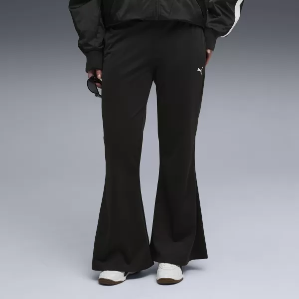  Női nadrág PUMA WARDROBE ESS FLARED PANTS 632045-01 PUMA FEKETE 