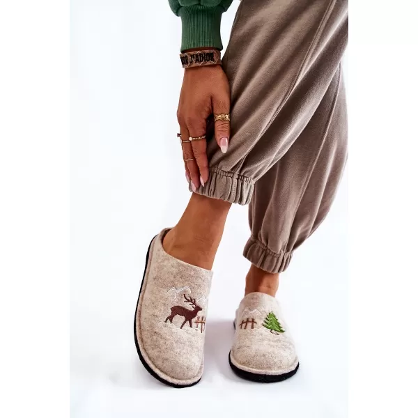  Női papucs BIG STAR KK276016 BÉZS Big Star Shoes 