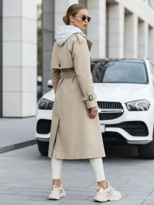 Női kabát DSTREET TY5353 BÉZS