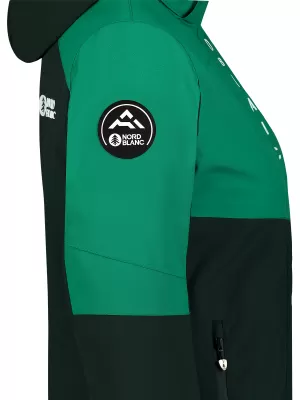 Női sídzseki NORDBLANC LILT NBWJL8302 SÖTÉTZÖLD