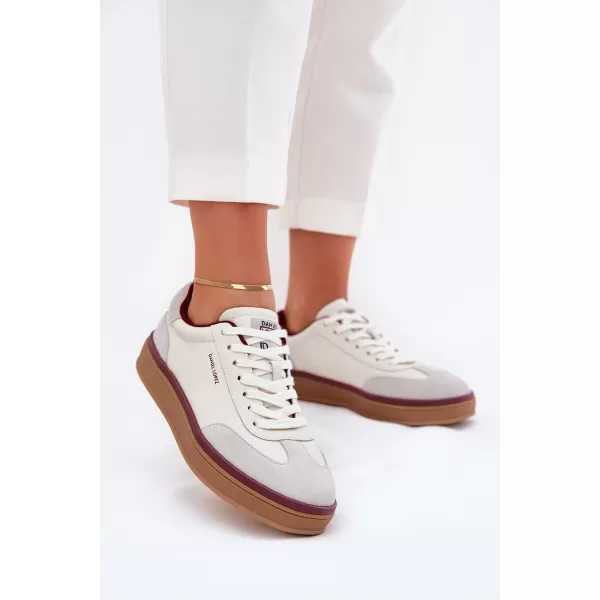  Női tornacipő LOPEZ JUST DARE SS2D4008 WHITE/GREY Daniel Lopez Just Dare 