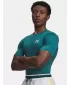 Férfi póló UNDER ARMOUR UA HG ARMOUR COMP SS ZÖLD