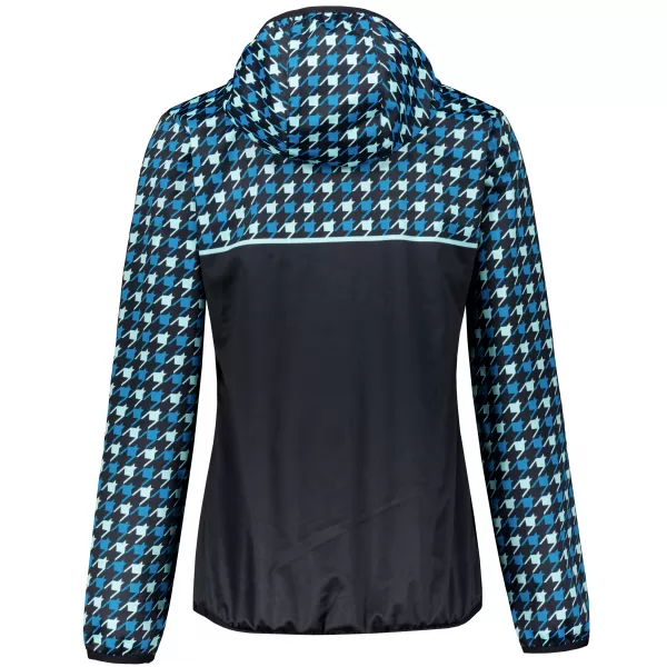  Női prémium softshell kabát ALTISPORT VOJ/ALW048JACK01 FEKETE ÉS KÉK 